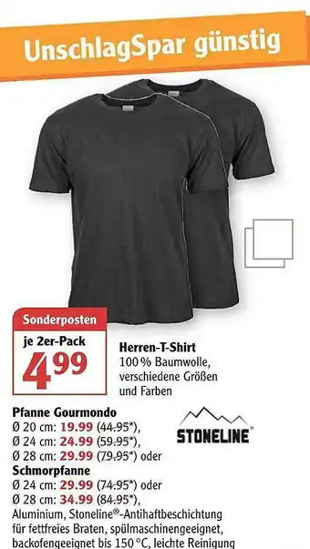 Globus Herren-t-shirt Angebot