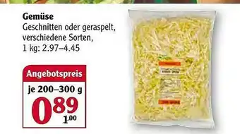 Globus Gemüse Angebot