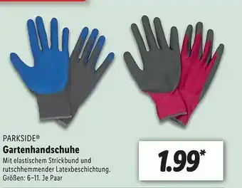 Lidl Parkside Gartenhandschuhe Angebot