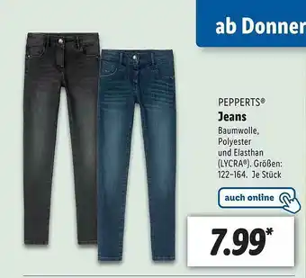 Lidl Pepperts Jeans Angebot