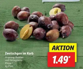 Lidl Zwetschgen Im Korb Angebot