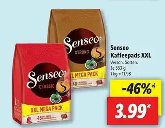 Lidl Senseo Kaffepads Xxl Angebot