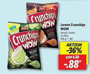 Lidl Lorenz Crunchips Wow Angebot