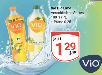 Globus Vio Bio Limo Verschiedene Sorten, 1L Angebot