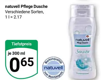 Globus natuvell Pflege Dusche 300ml Angebot