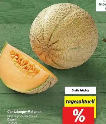 Lidl Cantaloupe-melonen Angebot