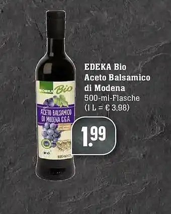 Marktkauf Edeka Bio Eceto Balsamico Di Modena Angebot