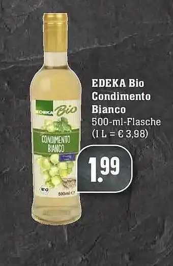 Marktkauf Edeka Bio Condimento Bianco Angebot