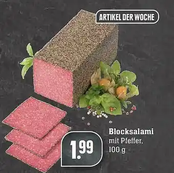 Marktkauf Blocksalami Angebot