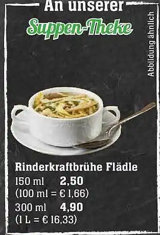 Marktkauf Rinderkraftbrühe Flädle Angebot