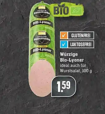 Marktkauf Würzige Bio-lyoner Angebot