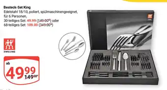 Globus ZWILLING Besteck-Set King 30-teiliges Set Angebot