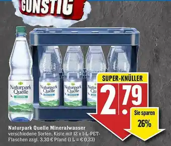 Marktkauf Naturpark Quelle Mineralwasser Angebot