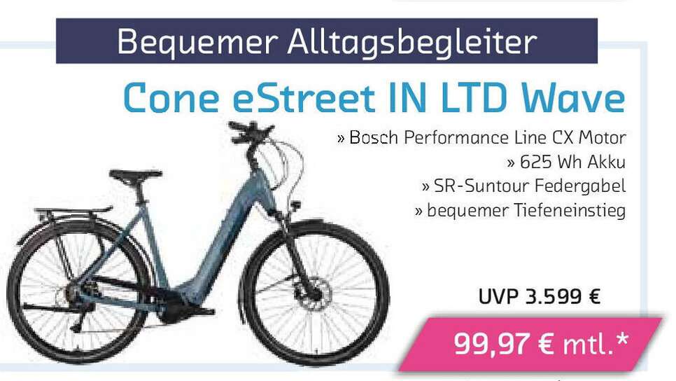 Globus Cone eStreet IN LTD Wave Angebot