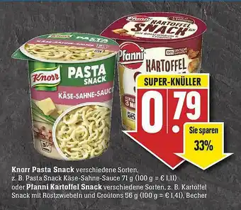 Marktkauf Knorr Pasta Snack Oder Pfanni Kartoffeln Snack Angebot