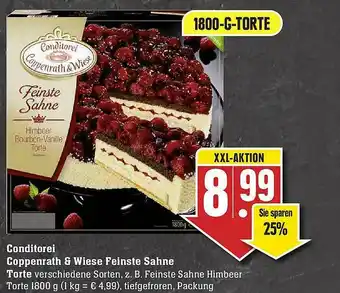 Marktkauf Conditorei Coppenrath & Wiese Feinste Sahne Angebot