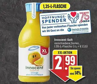 Marktkauf Inocent Saft Angebot