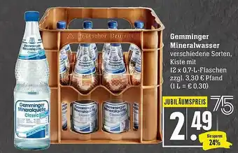 Marktkauf Gemminger Mineralwasser Angebot