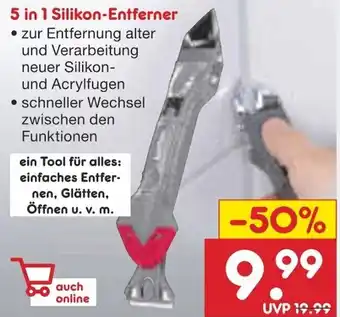Netto Marken-Discount 5 in 1 Silikon-Entferner Angebot