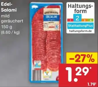 Netto Marken-Discount Hofmaier Edel-Salami 150 g Angebot