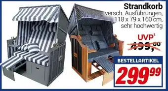 CENTERSHOP Strandkorb Angebot