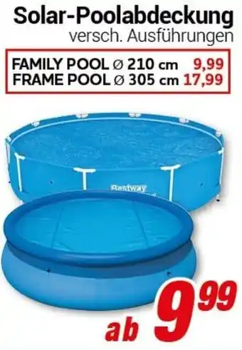 CENTERSHOP Solar-Poolabdeckung Angebot