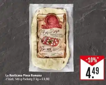 Marktkauf La Rusticana Pinsa Romana 2 Stück, 500-g-Packung (1 kg = €8,98) Angebot