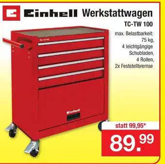 Zimmermann Einhell Werkstattwagen TC-TW 100 Angebot