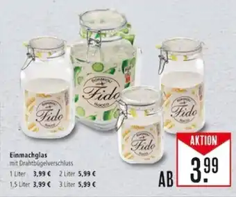 Marktkauf Einmachglas 1 Liter Angebot