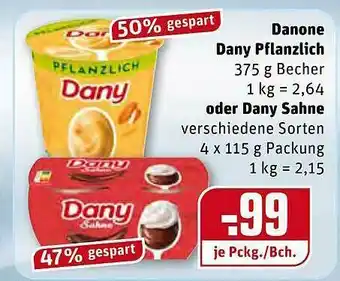 REWE Kaufpark Danone Dany Pflanzlich Oder Dany Sahne Angebot