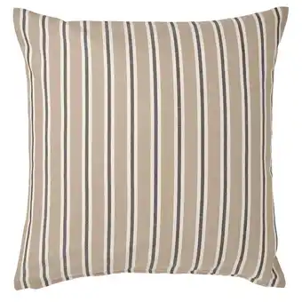 IKEA Korallbuske kissenbezug beige weiß/streifen Angebot