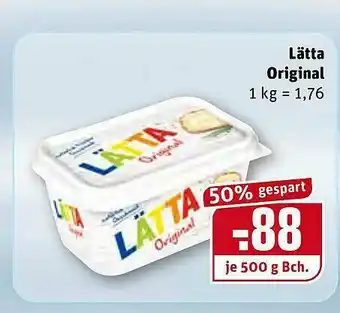 REWE Kaufpark Lätta Original Angebot