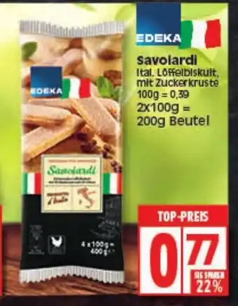 Elli Markt Edeka Savolardi 200g Beutel Angebot