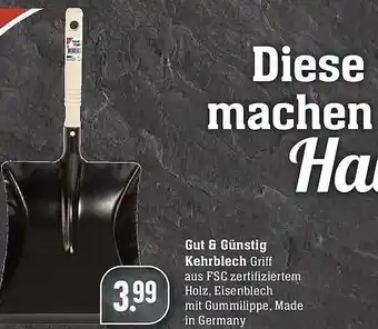 Marktkauf Gut & Günstig Kehrblech Angebot