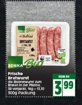 Elli Markt Edeka Bio Frische Bratwurst 300g Angebot