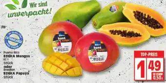 Elli Markt Edeka Mangos oder Papaya Angebot