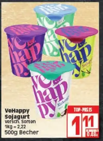 Elli Markt Vehappy Sojagurt 500g Becher Angebot