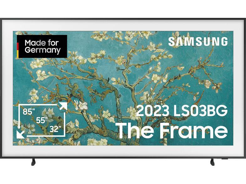 MediaMarkt Samsung gq65ls03bgu the frame qled tv (flat, 65 zoll / 163 cm, uhd 4k, smart tv, tizen) Angebot