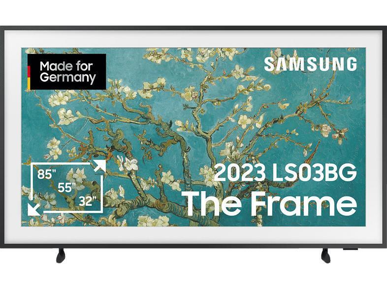 MediaMarkt Samsung gq55ls03bgu the frame qled tv (flat, 55 zoll / 138 cm, uhd 4k, smart tv, tizen) Angebot