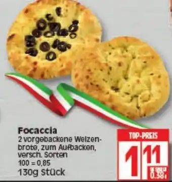 Elli Markt Focaccia 130g Angebot