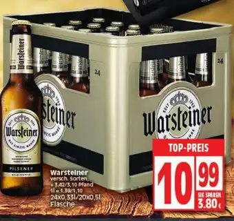 Elli Markt Warsteiner 24x0,33L/20x0,5L Angebot