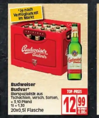 Elli Markt Budweiser Budvar 20 x 0,5 L Angebot