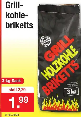 Zimmermann Grillkohlebriketts 3kg Angebot