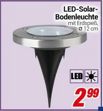 CENTERSHOP LED-Solar-Bodenleuchte Angebot