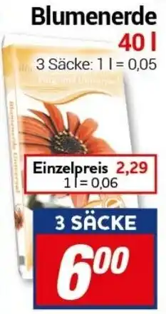 CENTERSHOP Blumenerde 40 L Angebot