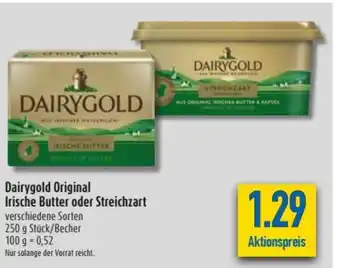 diska Dairygold Original Irische Butter oder Streichzart 250g Angebot