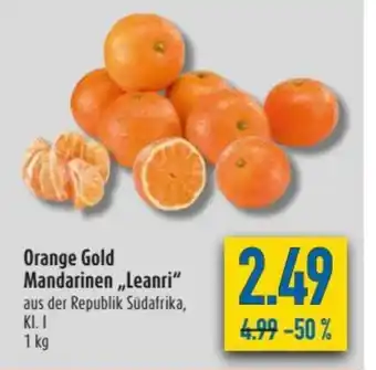 diska Orange Gold Mandarinen Leanri 1kg Angebot