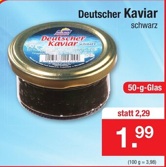 Zimmermann Deutscher Kaviar 50g Angebot