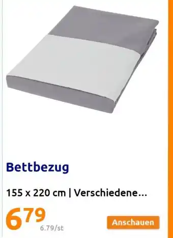 Action Bettbezug 155 x 220 cm Angebot