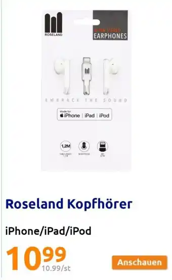 Action Roseland Kopfhörer Angebot